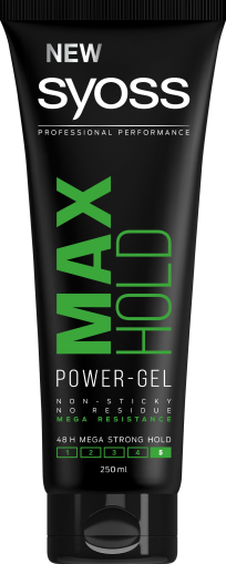 Syoss Max Hold Power Gel 250ml