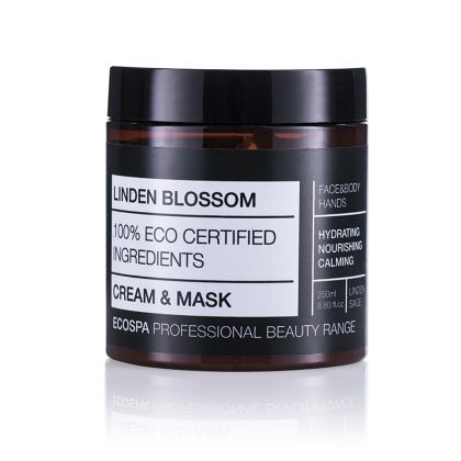 Крем - маска за лице и тяло с Липов цвят EcoSpa Linden Blossom Cream & Mask 250ml 