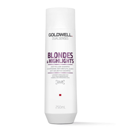 Анти - Жълт шампоан за руса коса Goldwell Dualsenses Blondes & Highlights Shampoo 250ml