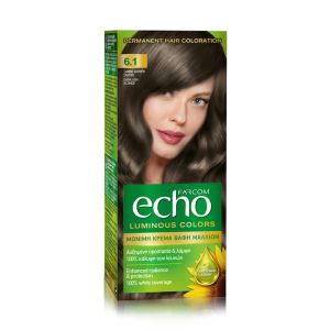 Echo Permanent Hair Color 6.1