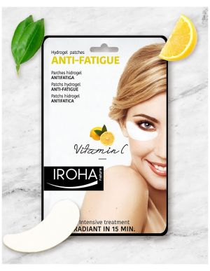 Хидрогел пач маска срещу тъмни кръгове и умора Iroha Anti-Fatigue Hydrogel Patches - Vitamin C 