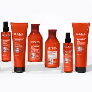 Термозащитен крем с хидратиращ ефект за непокорна коса Redken Frizz Dismiss Rebel Tame Leave-In Cream 250ml 
